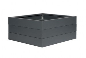 Modulaire Bloembak Antraciet 42cm Hoog, Stel Zelf Uw Bloembak Samen! A. van Elk BV